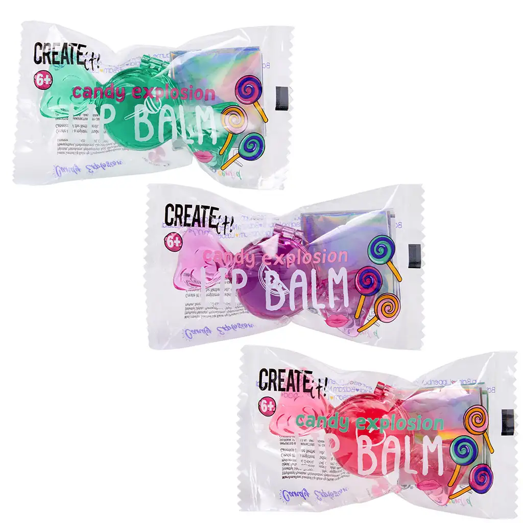 Canenco: Create it! ajakbalzsam cukorka alakú tárolóban többféle változatban 1db kép 1