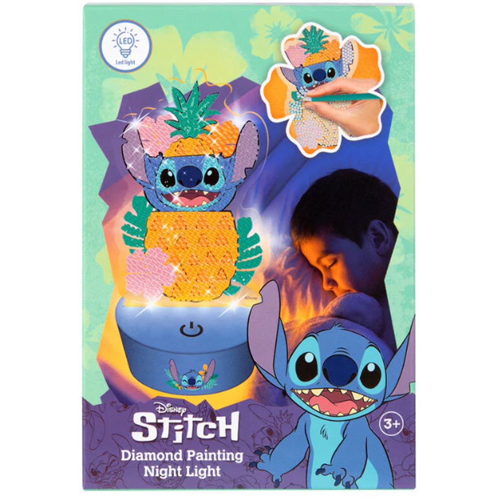 Canenco: Stitch éjszakai fény gyémántfestő készlet kép 1