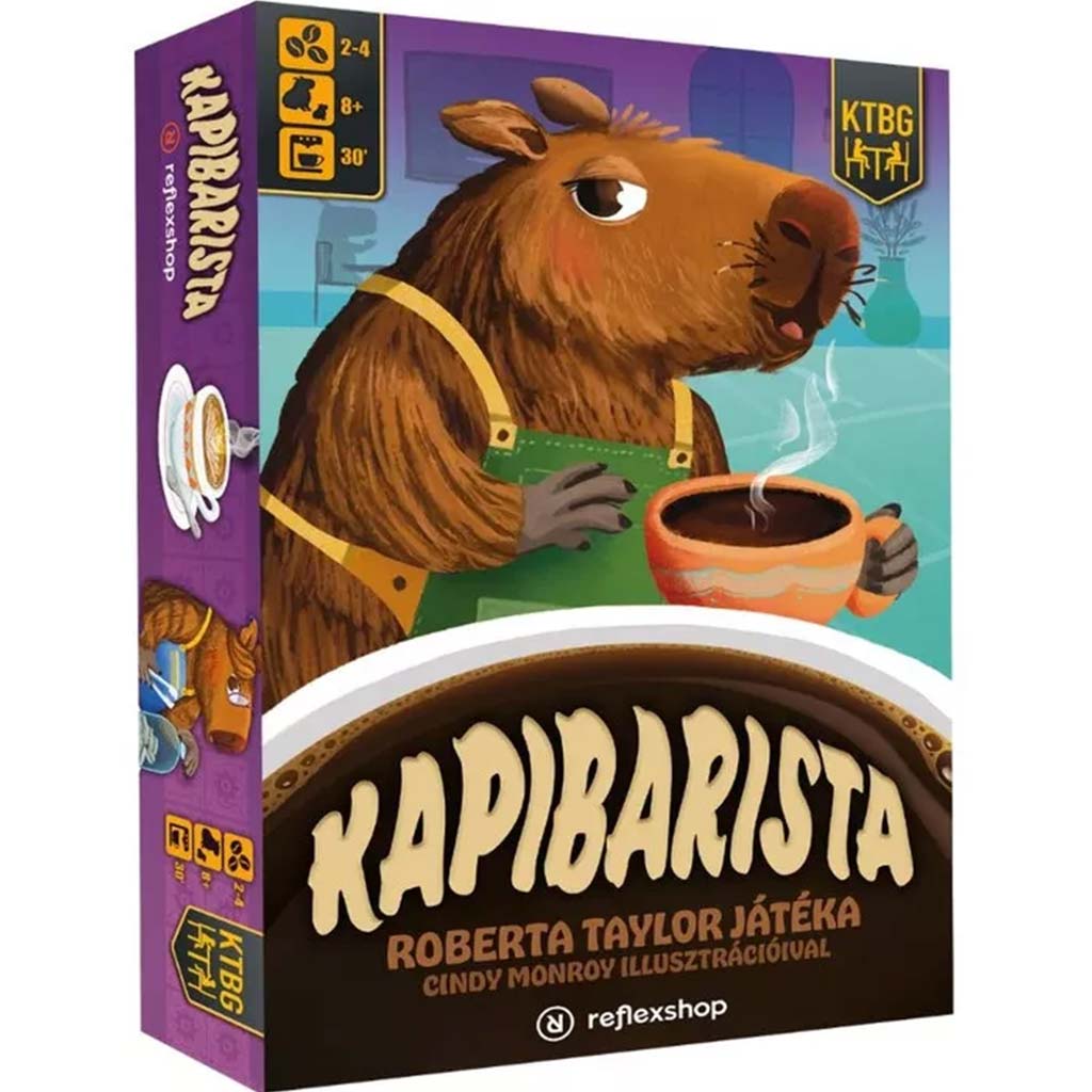 Kapibarista – Társasjáték kicsiknek és nagyoknak kép 1