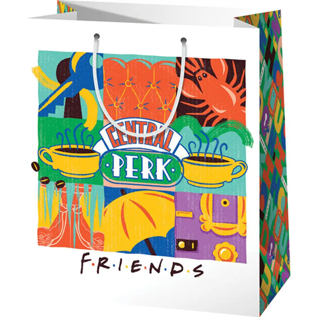 Cardex: Friends - Jóbarátok exkluzív közepes ajándéktáska 17x10x23cm kép 1