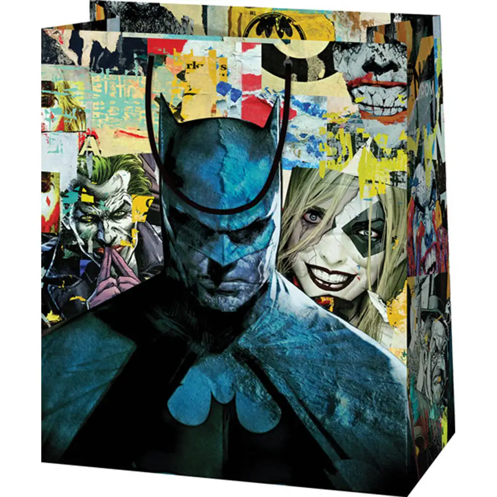 Cardex: Batman exkluzív nagy ajándéktáska 26x13x33cm kép 1