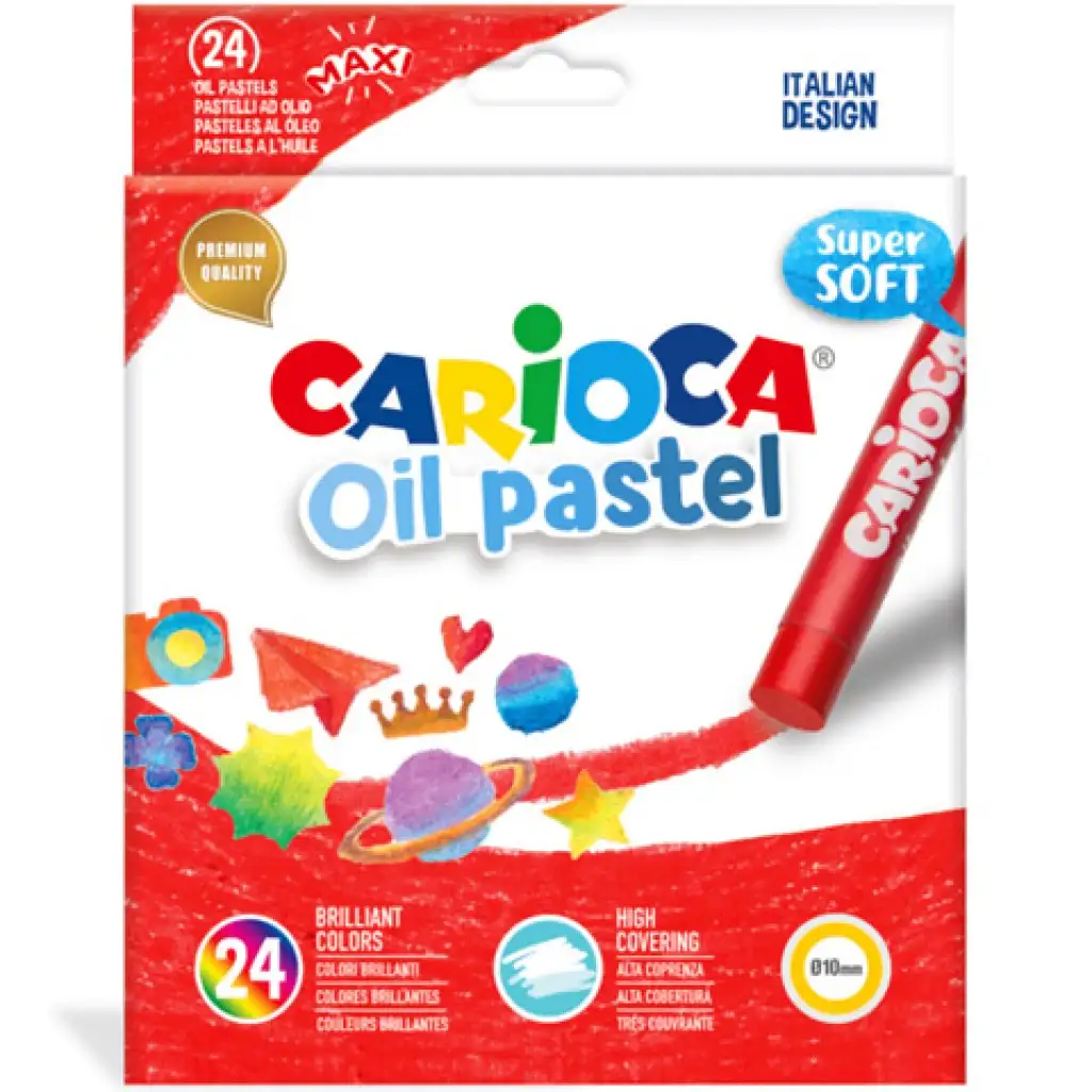 Carioca: Maxi Olajpasztell kréta szett 24db-os kép 1