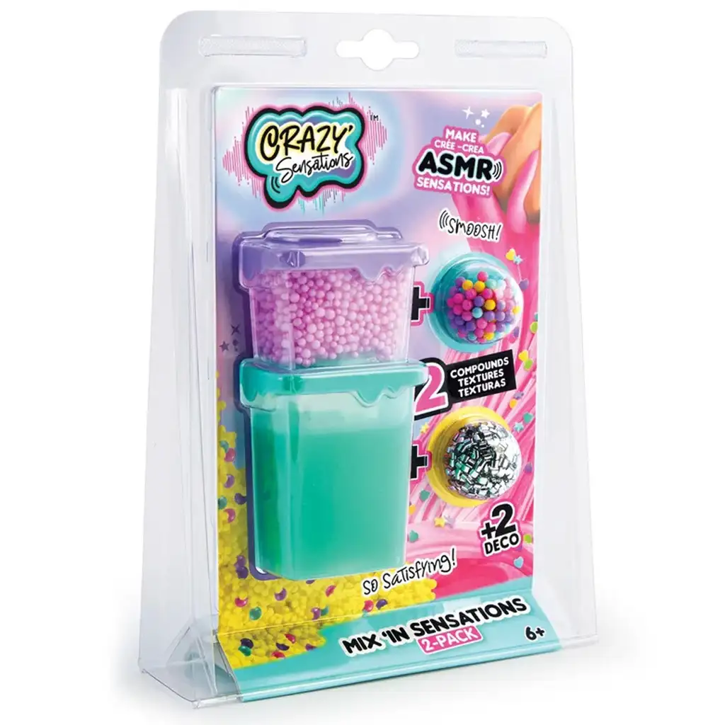 Mix'in Sensations: 2 db-os slime szett kiegészítőkkel kép 3