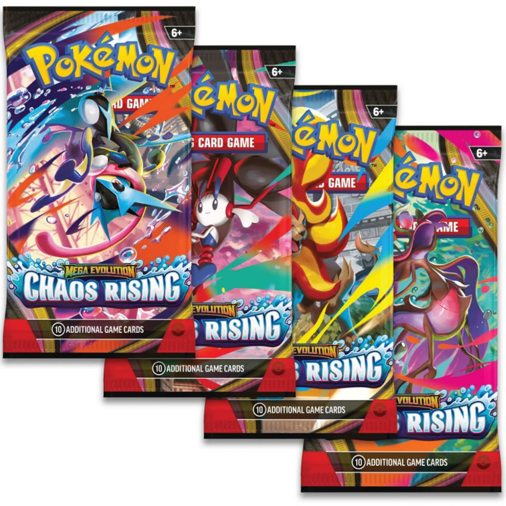Pokémon TCG: Mega Evolution Chaos Rising booster kártyacsomag 1db kép 1