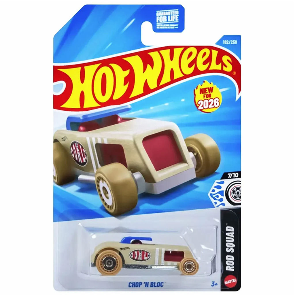 Hot Wheels: Chop 'N Bloc kisautó 1/64 - Mattel kép 1