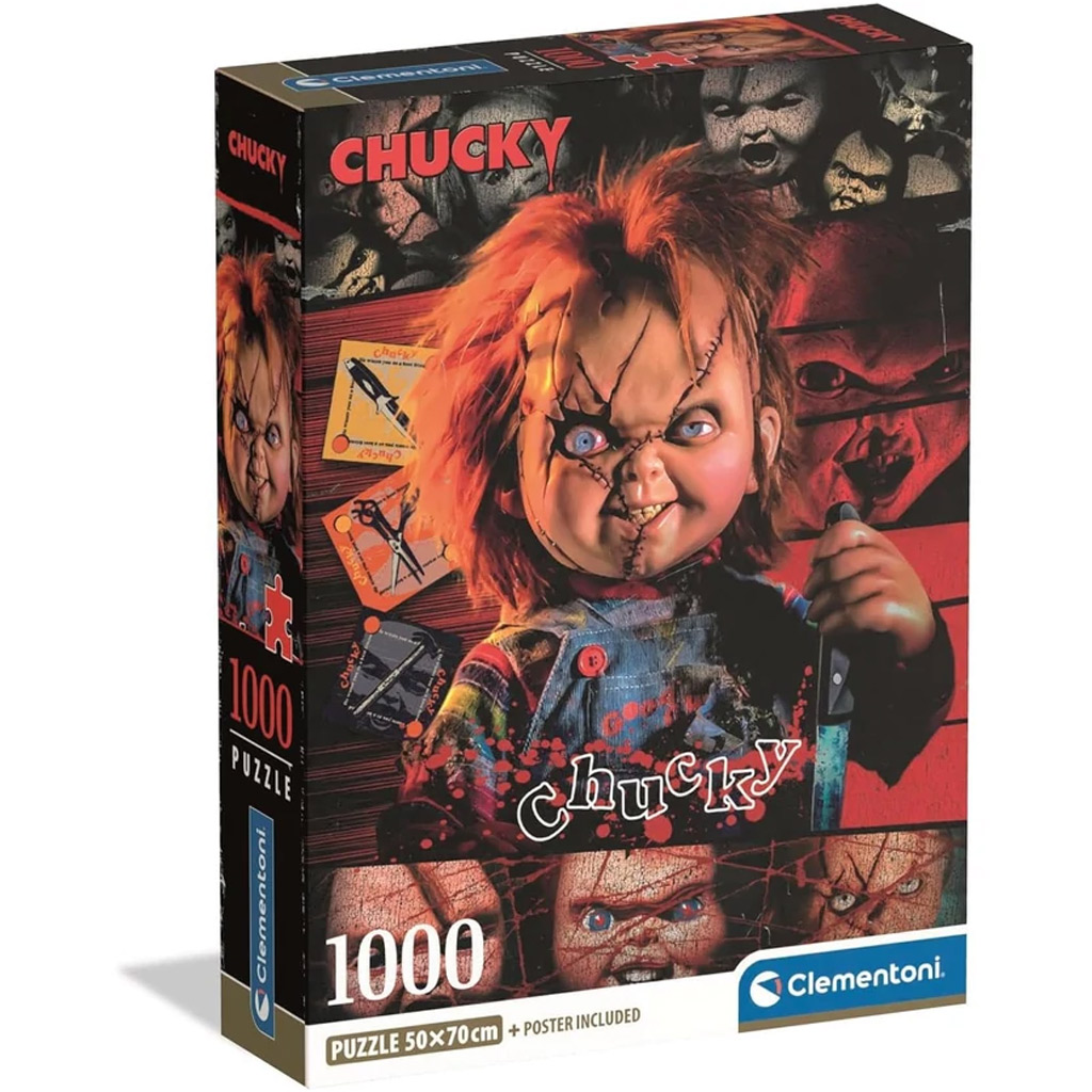 Chucky 1000 db-os puzzle - Clementoni kép 1