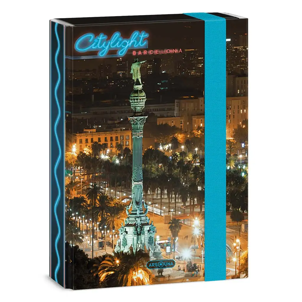 Ars Una: City Light Barcelona A/5 füzetbox kép 1