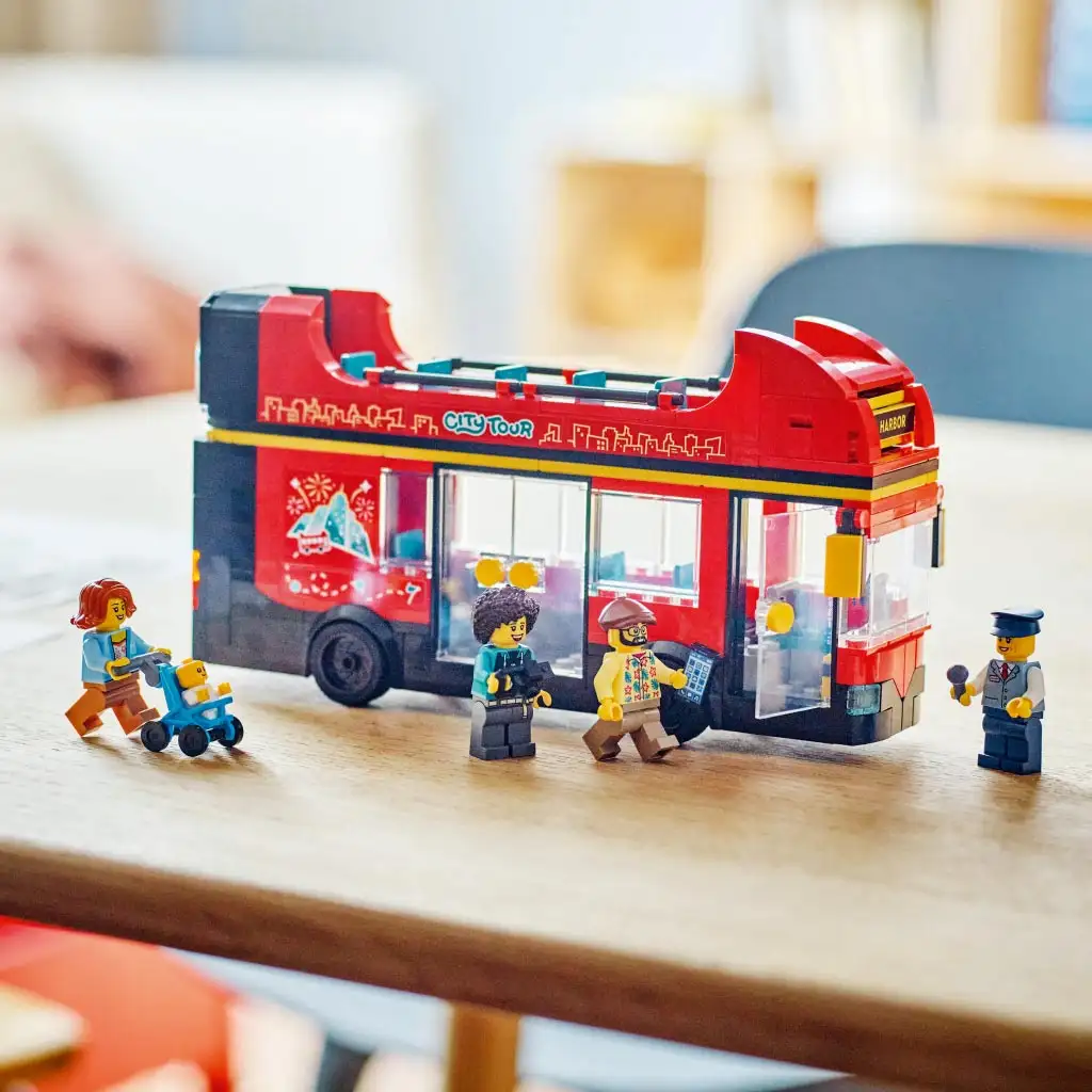 LEGO® City: Piros emeletes turistabusz (60407) kép 5