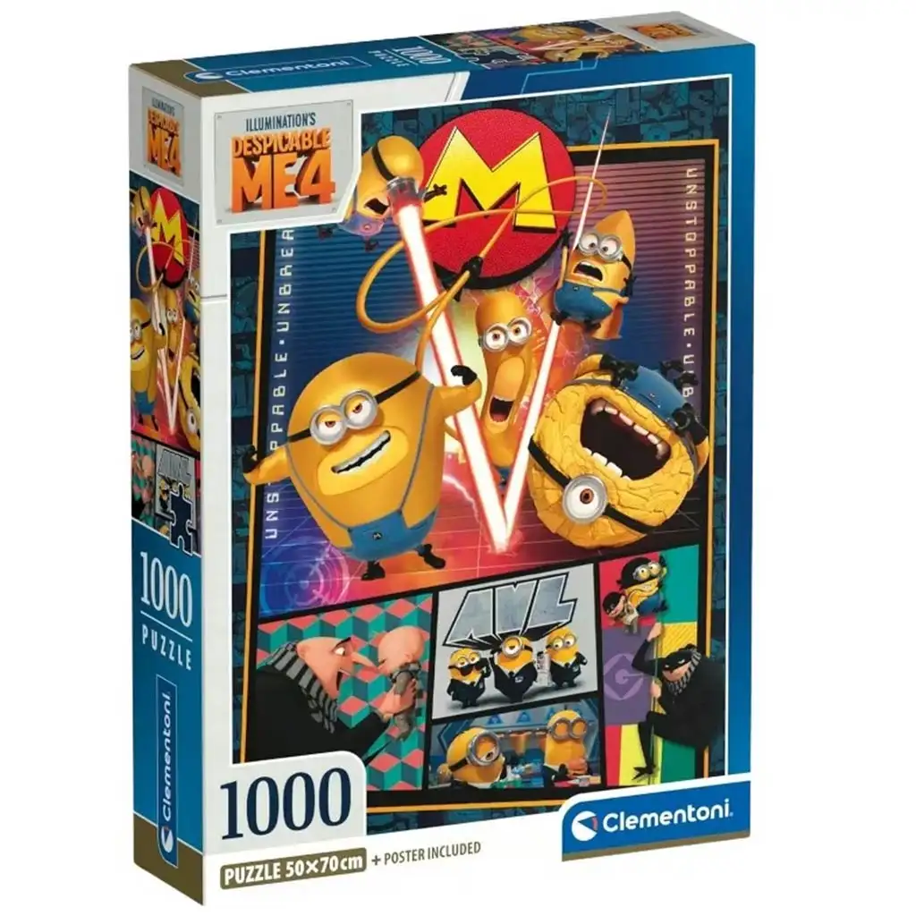 Illumination: Gru 1000db-os puzzle 50x70cm - Clementoni kép 1