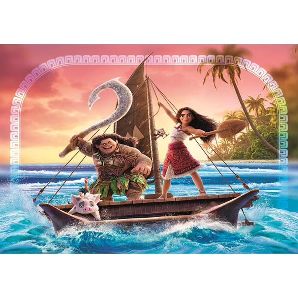 Vaiana 2 kalandok 104 db-os Supercolor puzzle - Clementoni kép 2