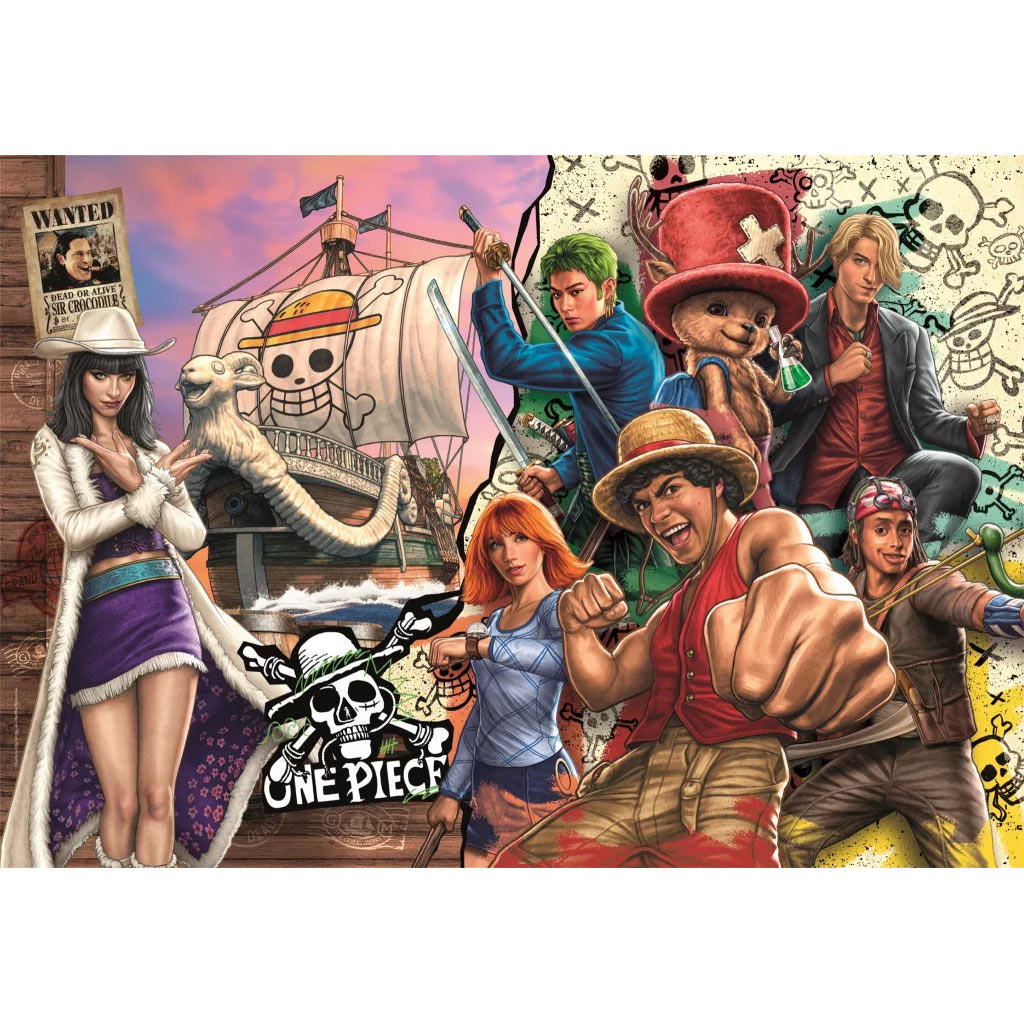 One Piece 180db-os Supercolor puzzle - Clementoni kép 2