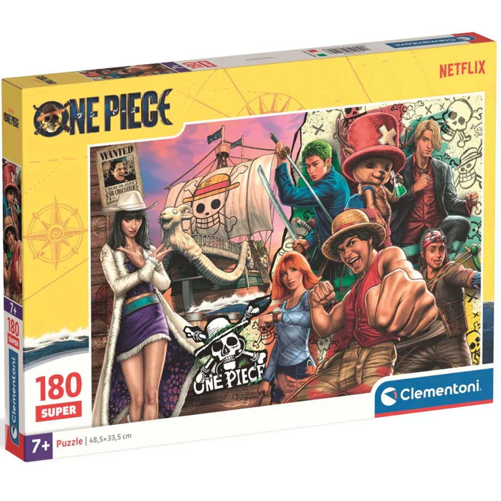 One Piece 180db-os Supercolor puzzle - Clementoni kép 1
