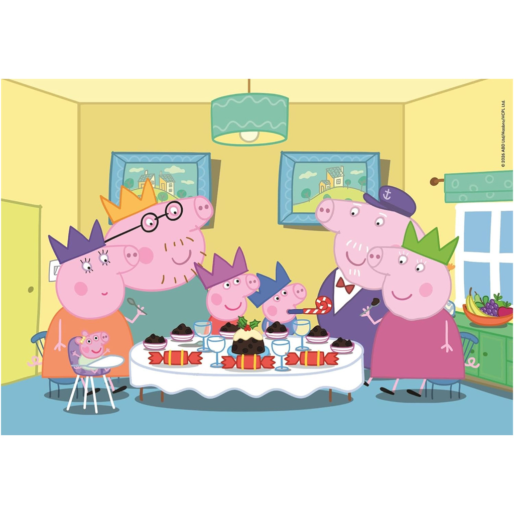 Peppa malac 2x20db-os Supercolor puzzle - Clementoni kép 2
