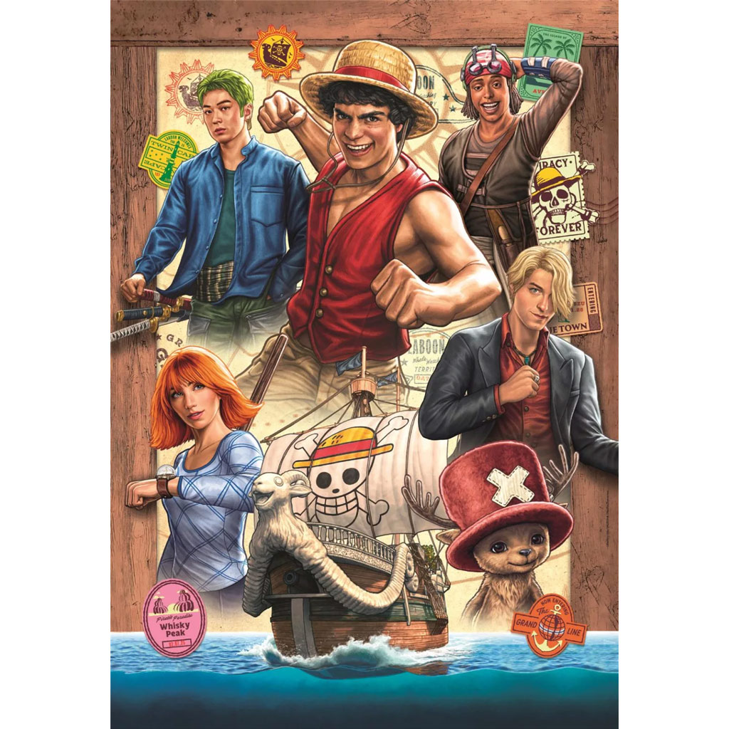 One Piece a csapat 300db-os puzzle - Clementoni kép 2