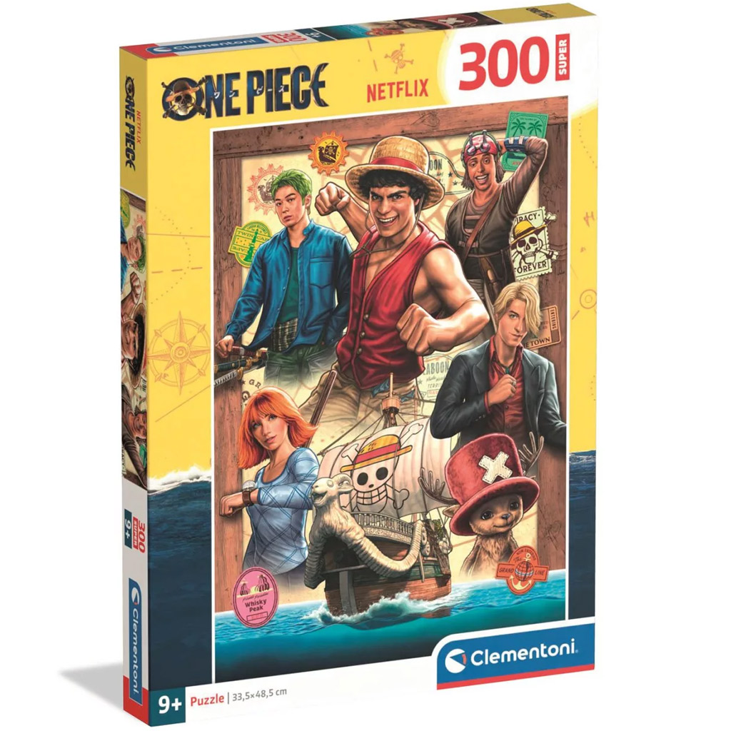 One Piece a csapat 300db-os puzzle - Clementoni kép 1