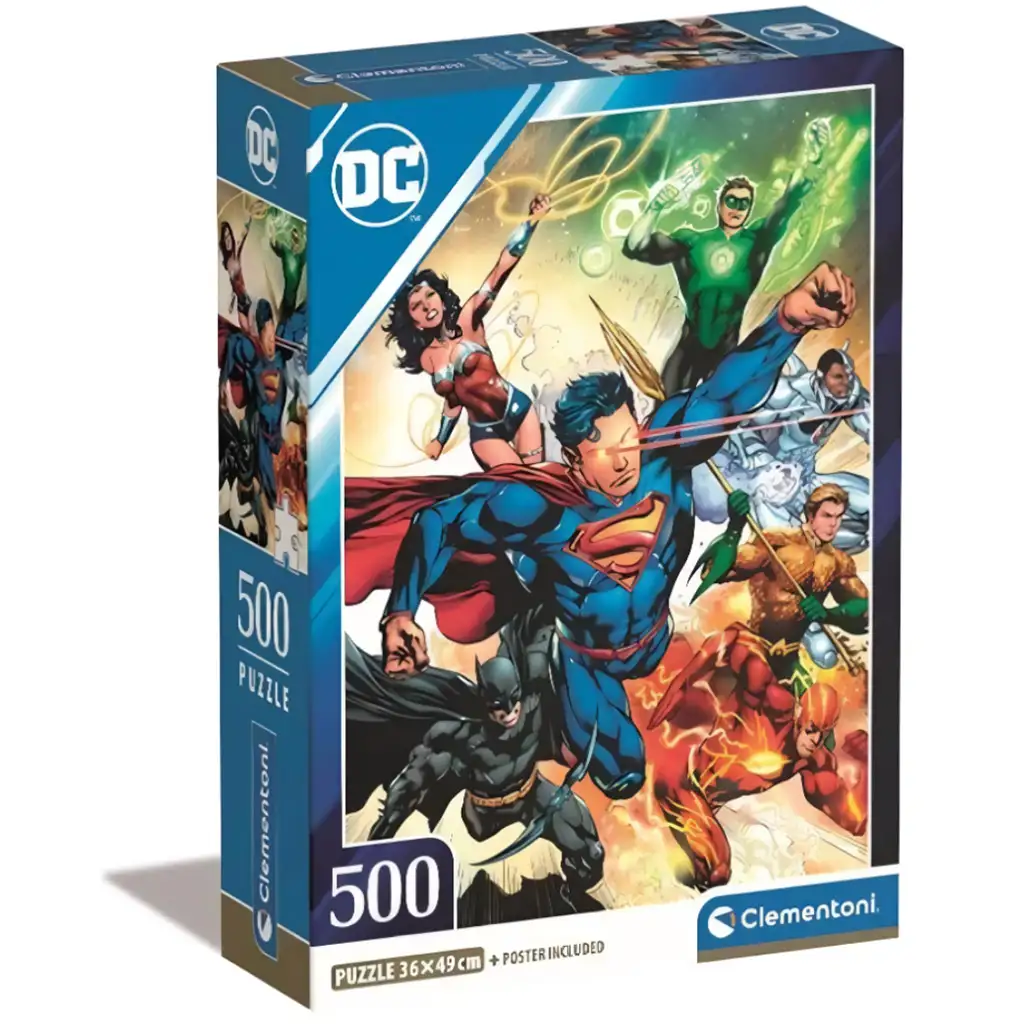 High Quality Collection - DC Comic 500 db-os puzzle - Clementoni kép 1