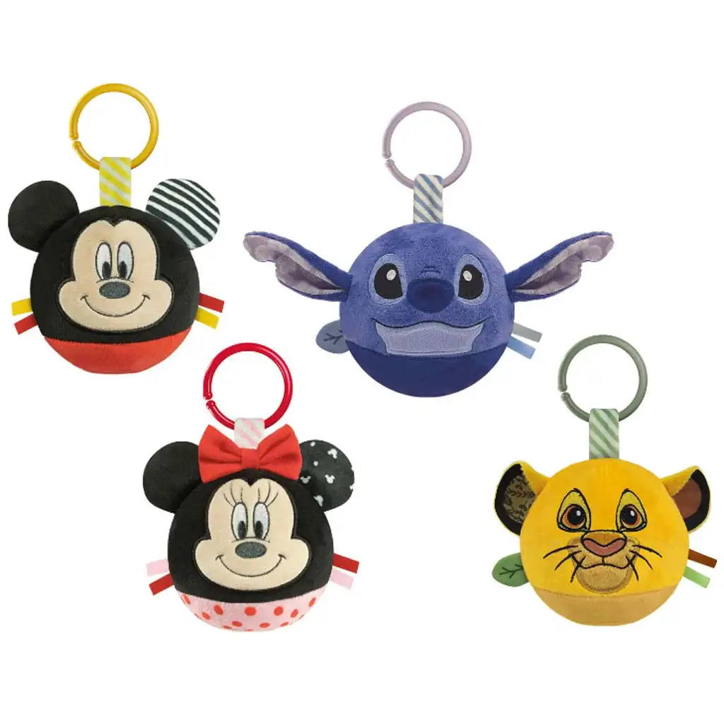 Clementoni Baby: Disney Baby puha plüss labdafigurák négyféle változatban 1db kép 1