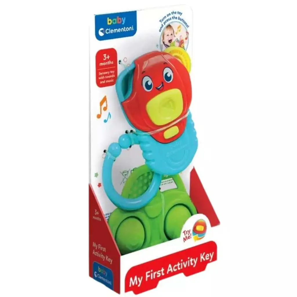 Clementoni Baby: Első kulcsom interaktív fejlesztő játék kép 1