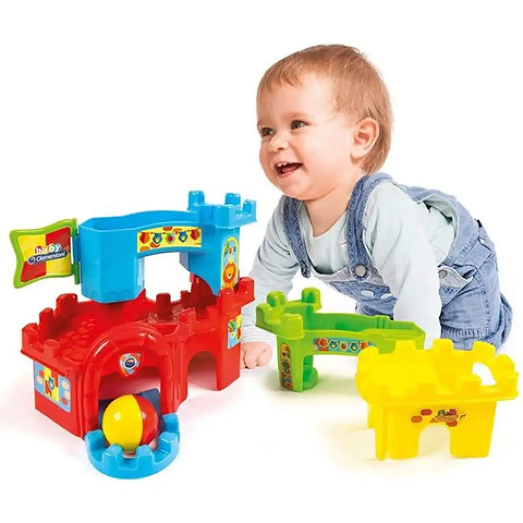 Kastély golyópálya bébijáték - Clementoni baby kép 4