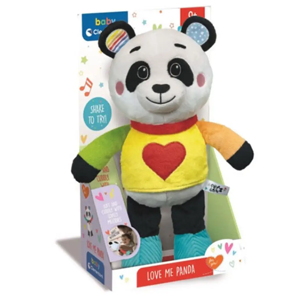 Love Me plüss pandamaci - Clementoni Baby kép 1