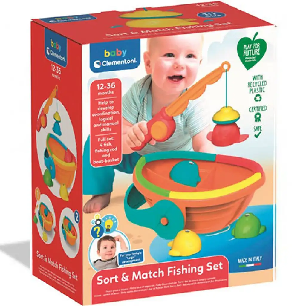Szivárvány bébi horgászjáték - Clementoni baby kép 1