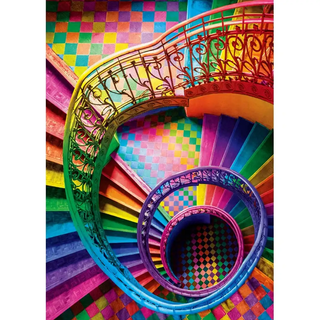 Colorboom Collection: Színes lépcsők 500db-os puzzle - Clementoni kép 2