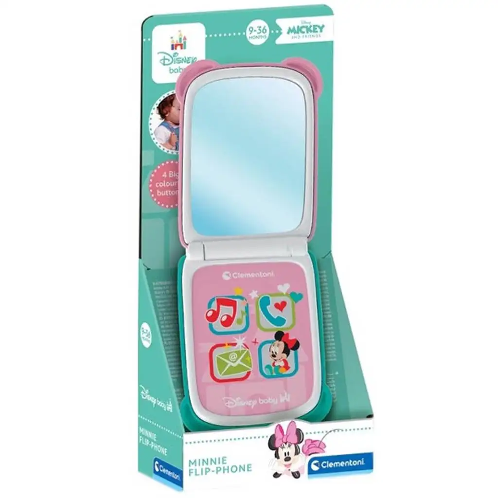 Disney Baby: Minnie egér játéktelefon - Clementoni kép 1