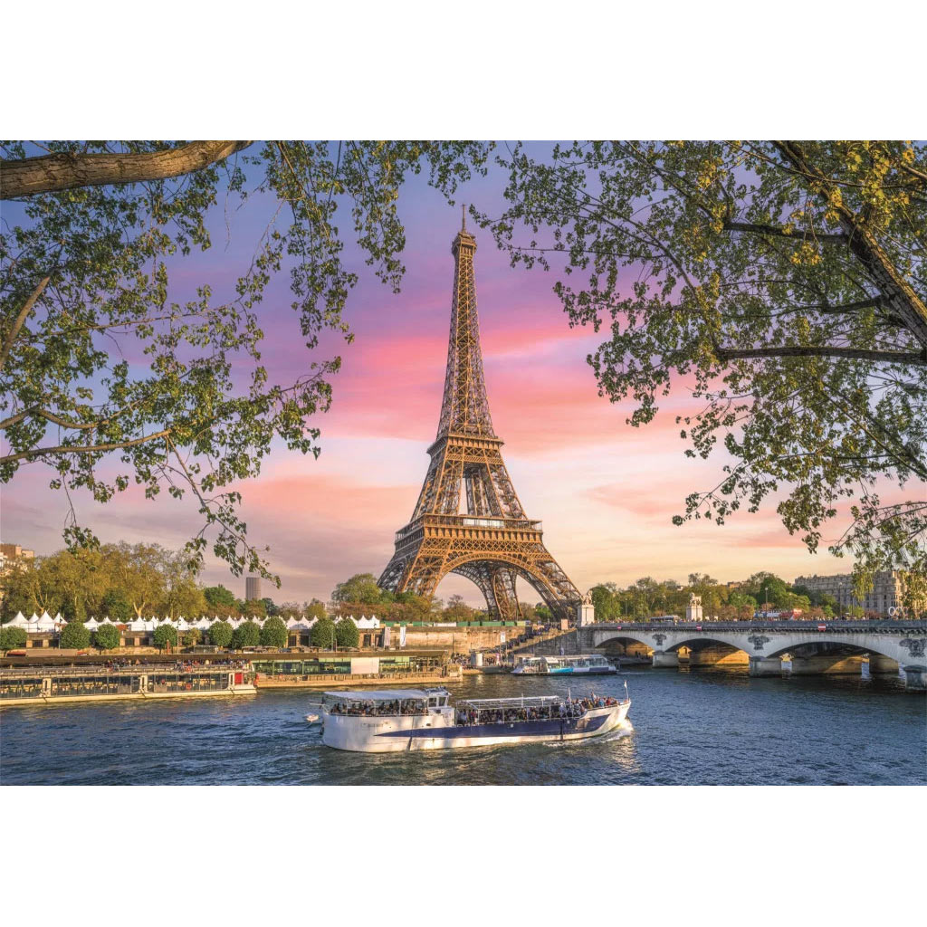 HQC Eiffel-torony, Párizs 3000db-os puzzle - Clementoni kép 2