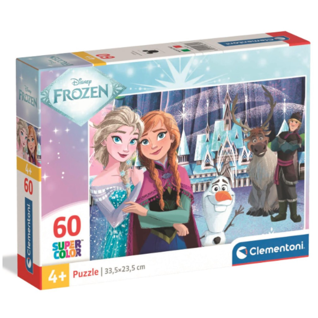 Disney Jégvarázs Super Color 60 db-os puzzle - Clementoni kép 1