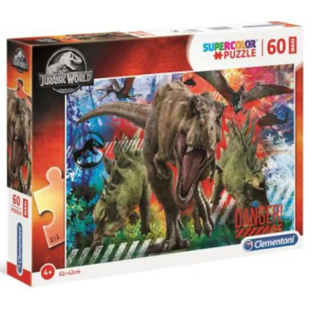 Clemetoni: Jurassic World 60db-os maxi puzzle kép 1