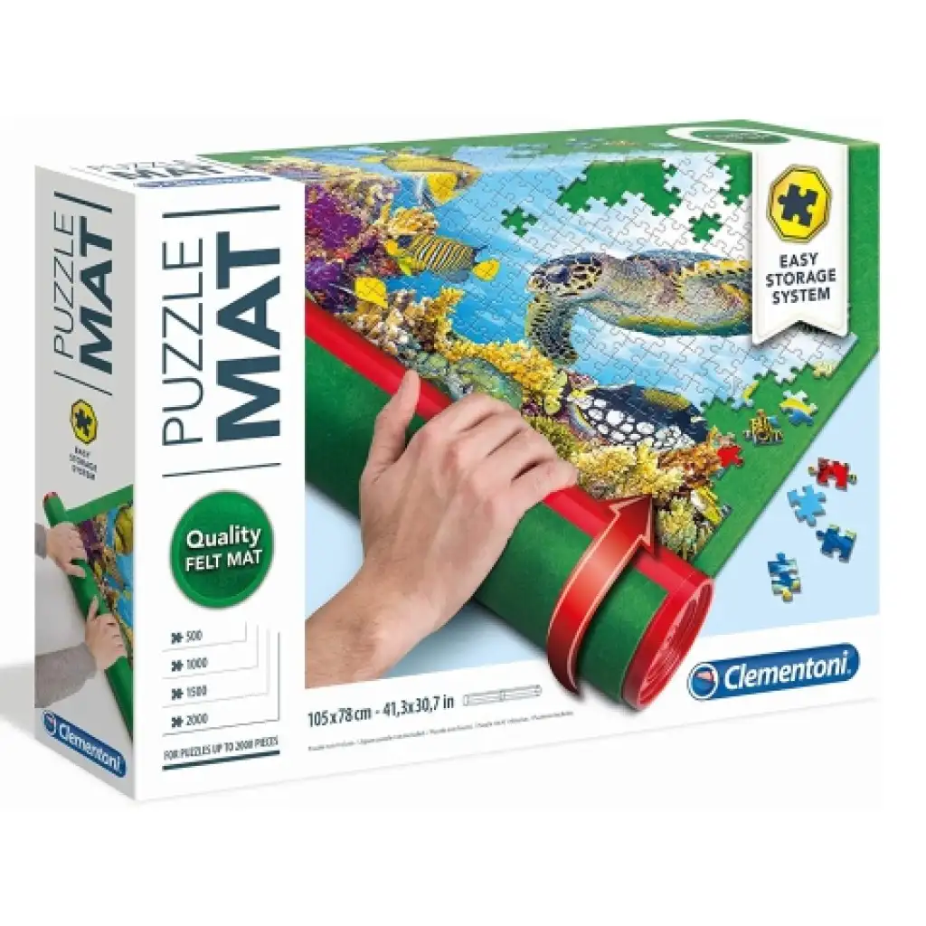 Puzzle kirakó szőnyeg 105x78cm-es - Clementoni kép 1