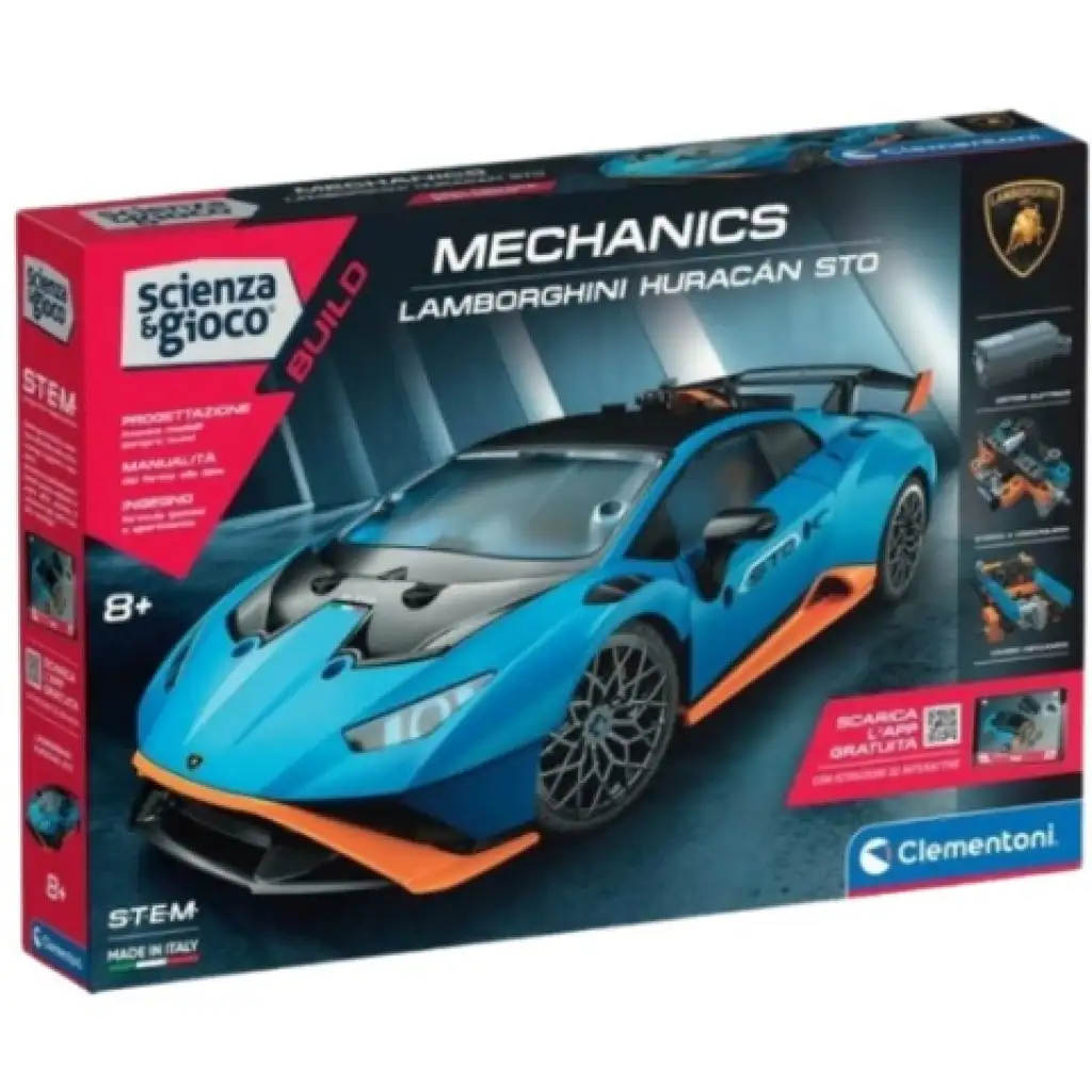 Science&Play: Lamborghini Huracan összeszerelhető sportautó - Clementoni kép 1