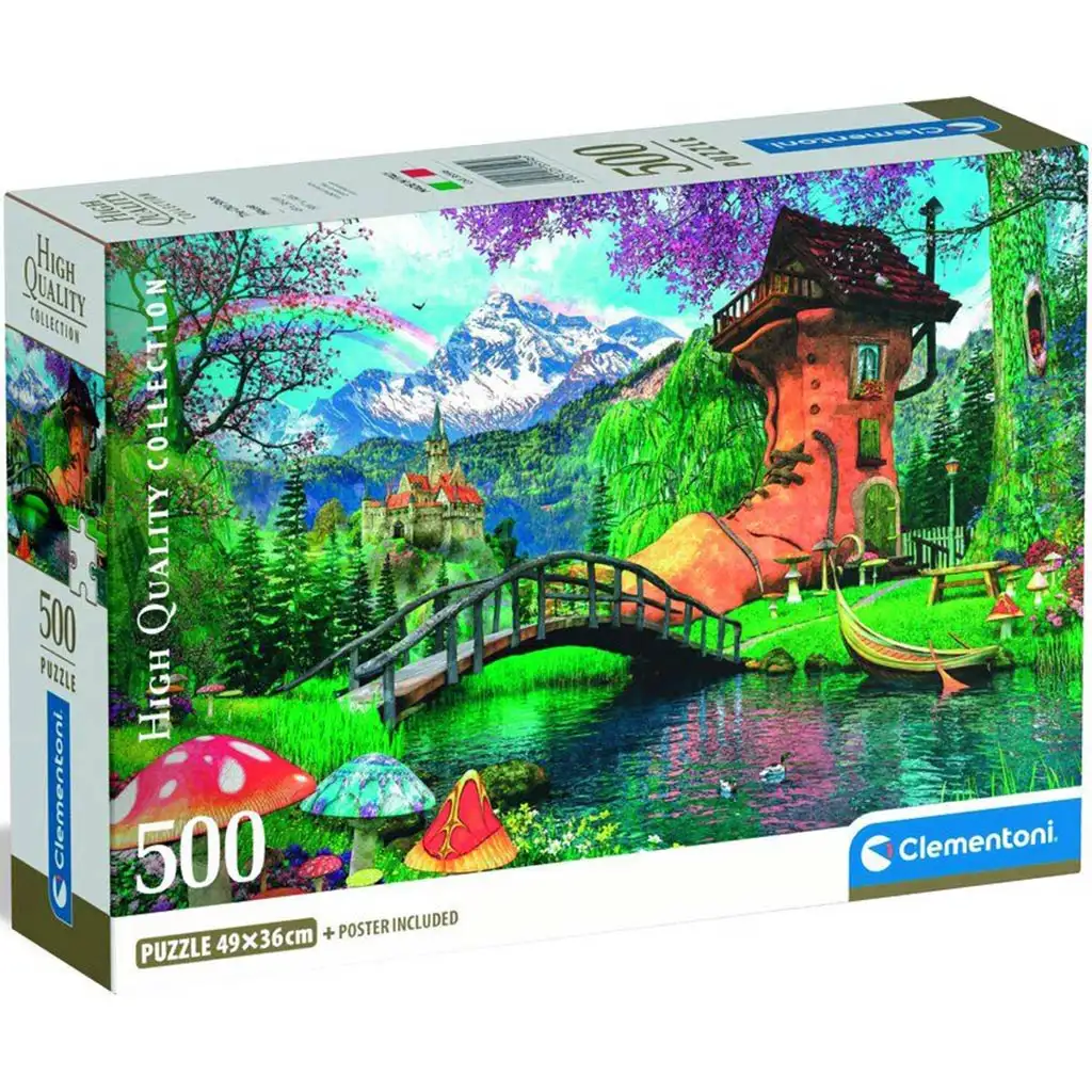 Mesebeli táj HQC 500 darabos puzzle - Clementoni kép 1