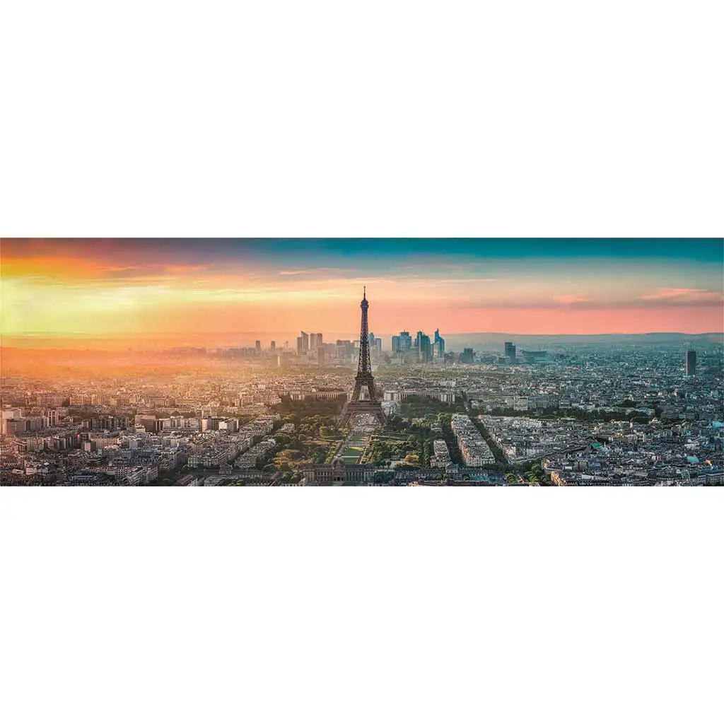 Párizs, Franciaország 1000db-os panoráma puzzle 98x33cm - Clementoni kép 2