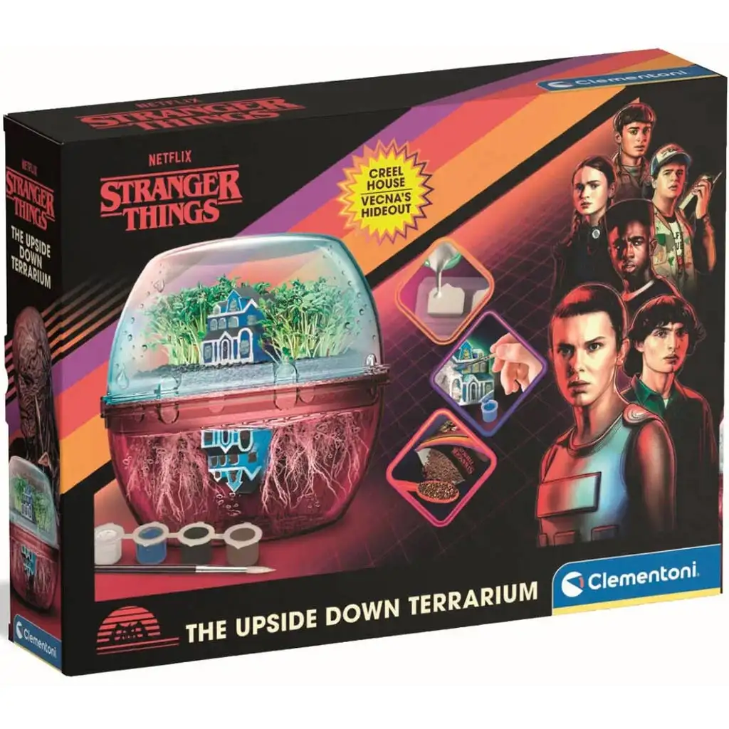 Stranger Things: A fejjel lefelé világ terráriuma - Clementoni kép 1