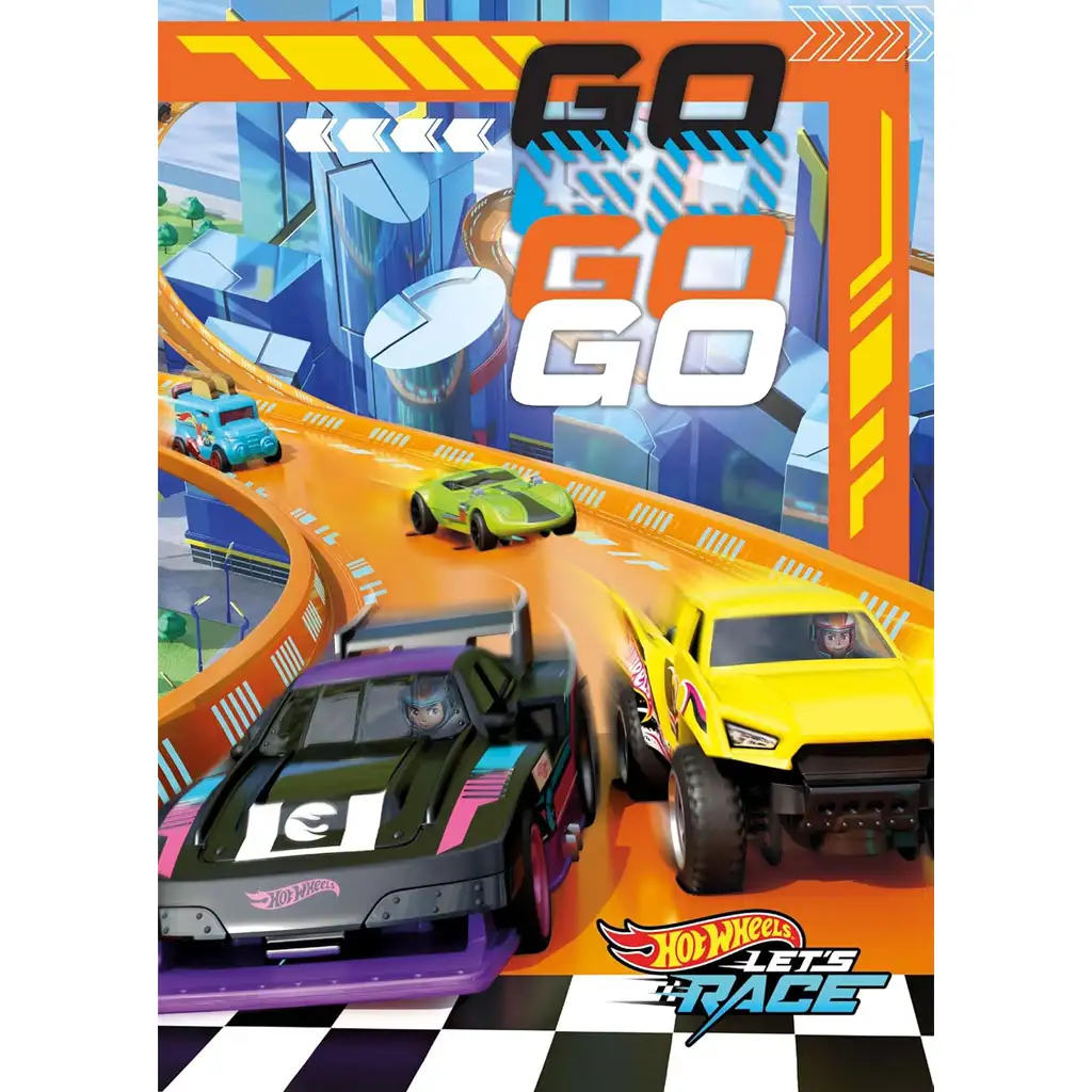 Hot Wheels versenyre fel 180db-os super puzzle - Clementoni kép 2