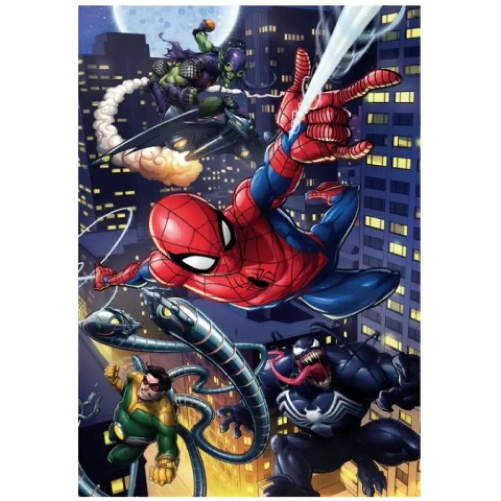 A csodálatos Pókember Supercolor 180db-os puzzle - Clementoni kép 1