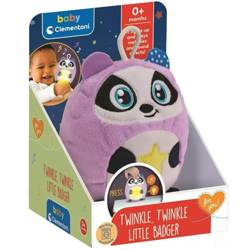 Twinkle-twinkle kicsi borz interaktív bébijáték - Clementoni baby kép 1