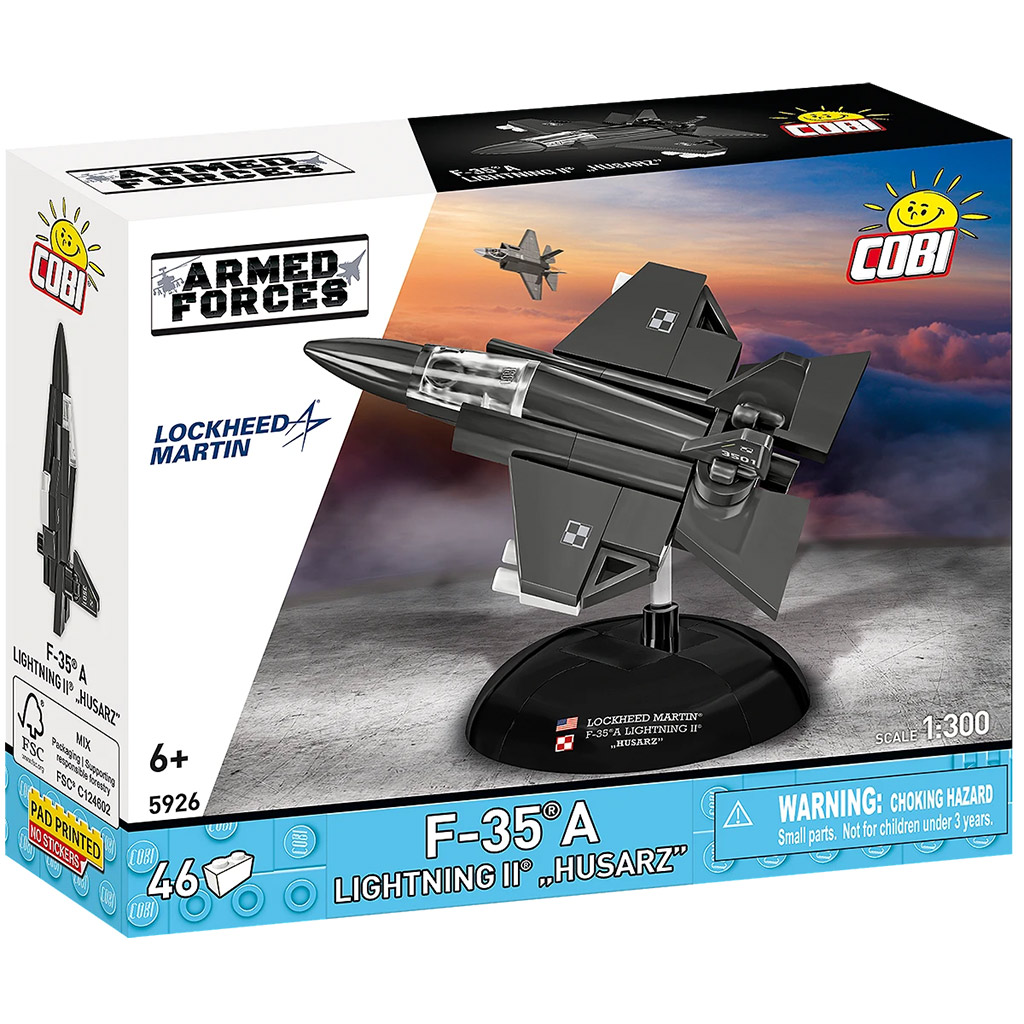 COBI: Armed Forces F-35A Lightning II "Husarz" építőjáték (5926) kép 1
