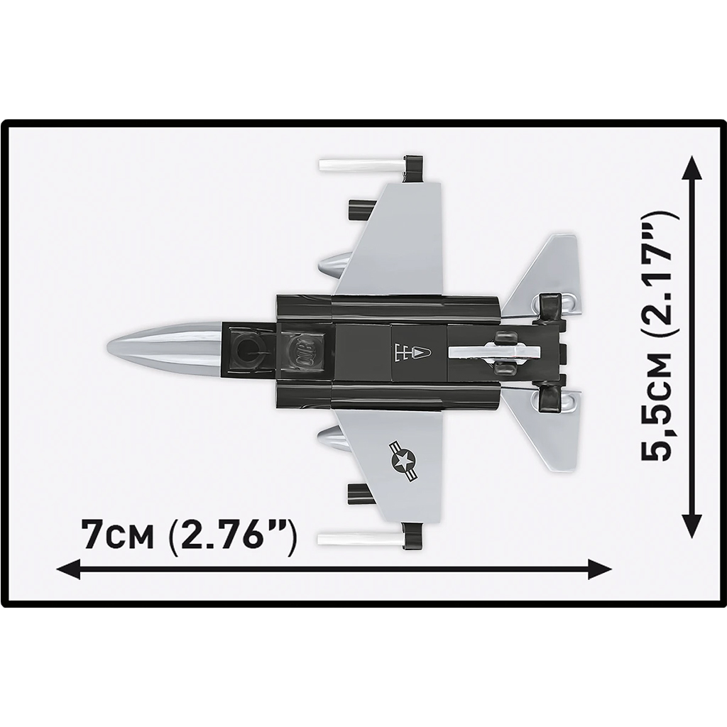 COBI: Armed Forces F-16D Fighting Falcon építőjáték (5941) kép 4