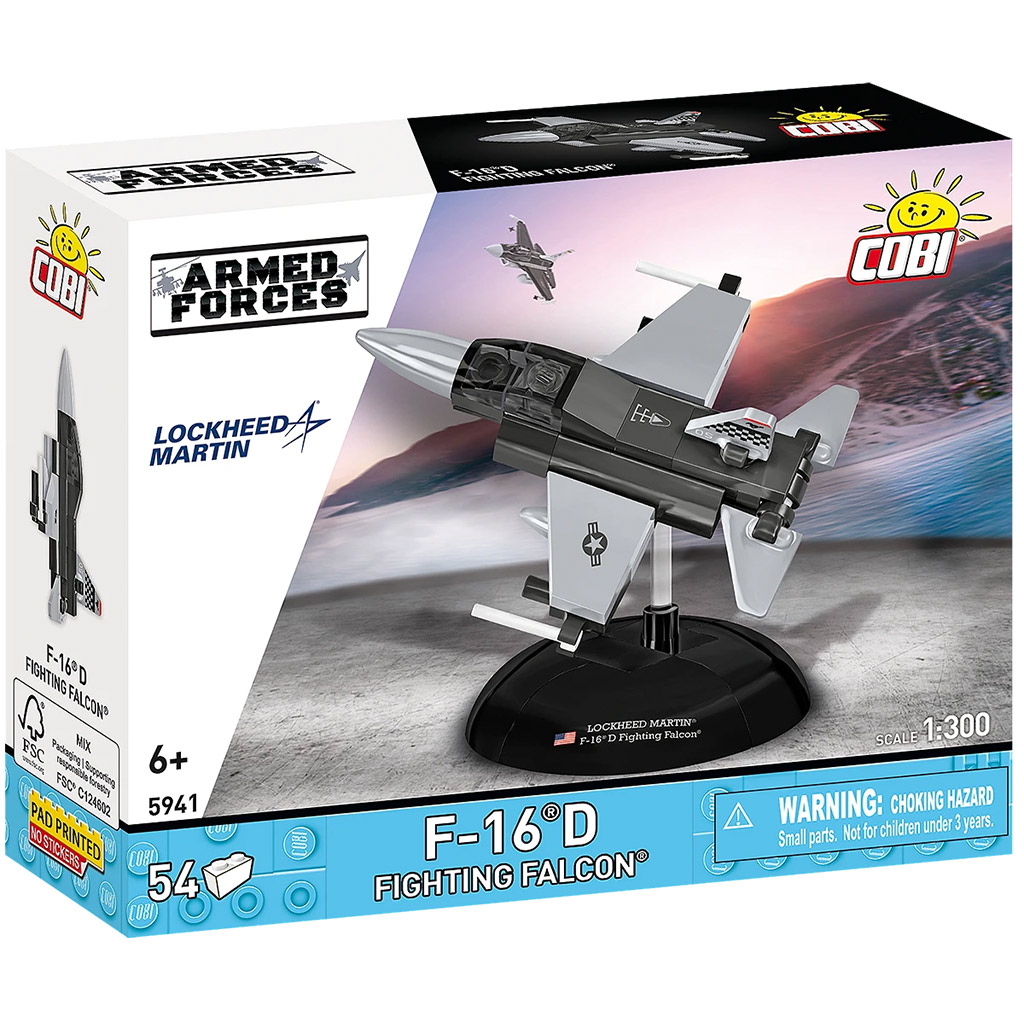 COBI: Armed Forces F-16D Fighting Falcon építőjáték (5941) kép 1
