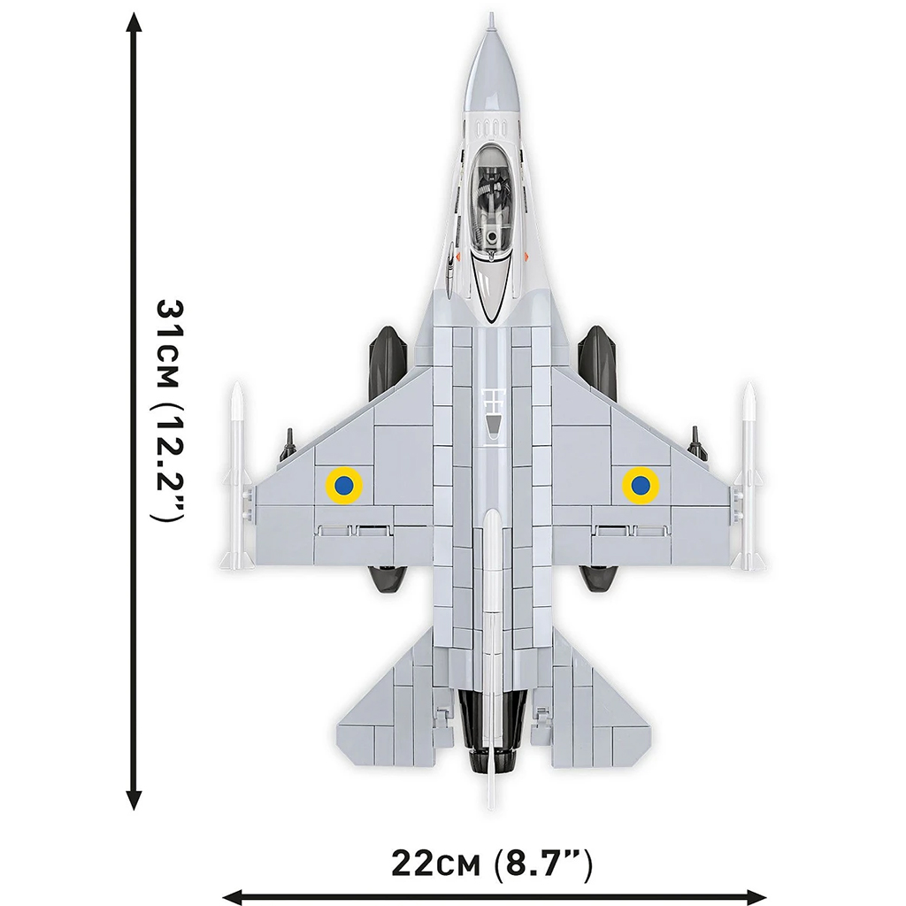 COBI: Armed Forces F-16AM Fighting Falcon építőjáték (5893) kép 7