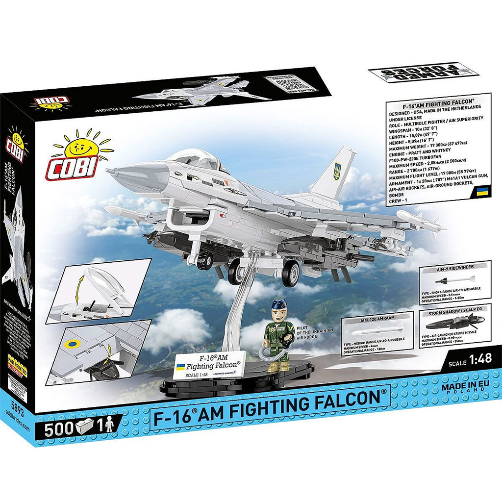 COBI: Armed Forces F-16AM Fighting Falcon építőjáték (5893) kép 8