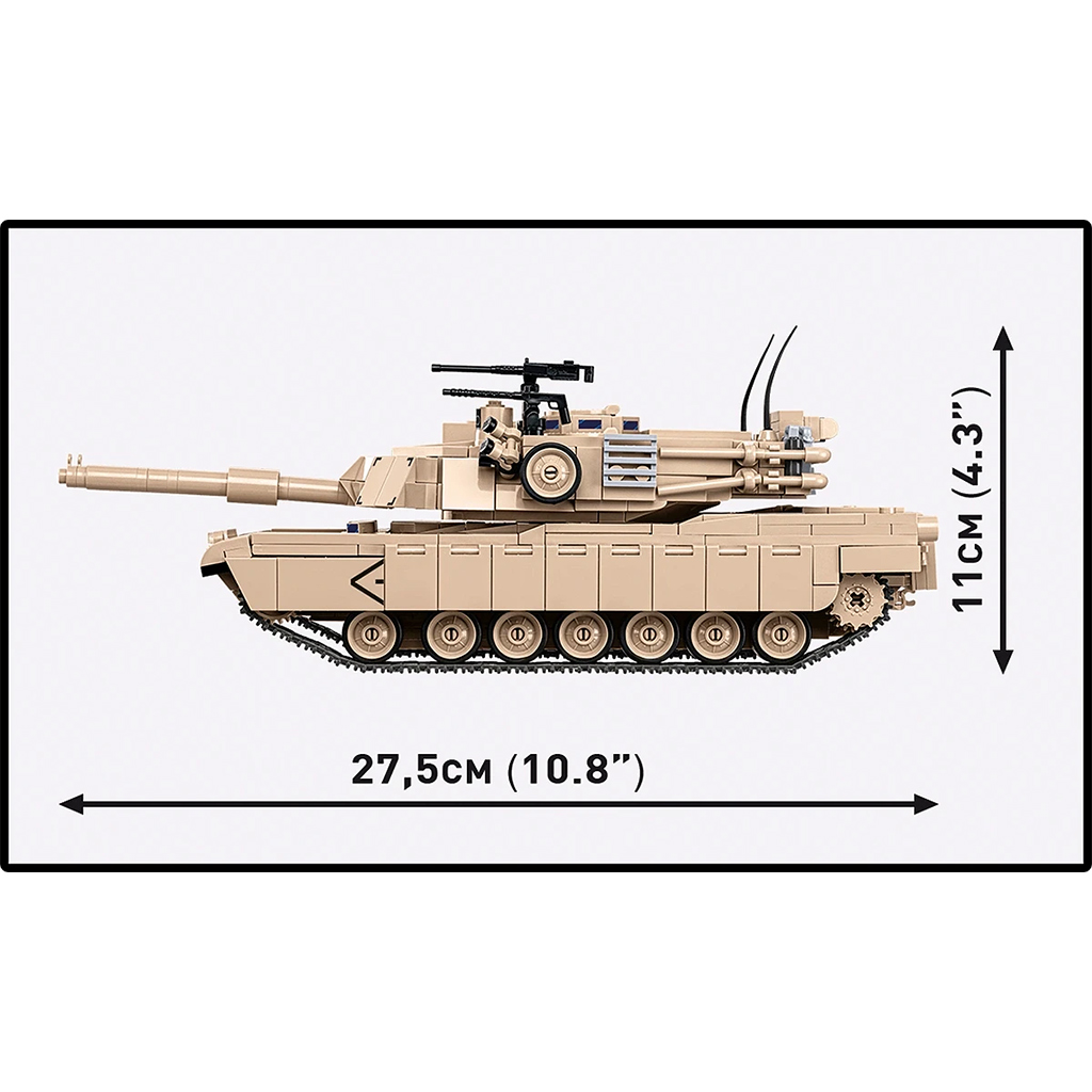 COBI: Armed Forces M1A2 Abrams építőjáték (2632) kép 4