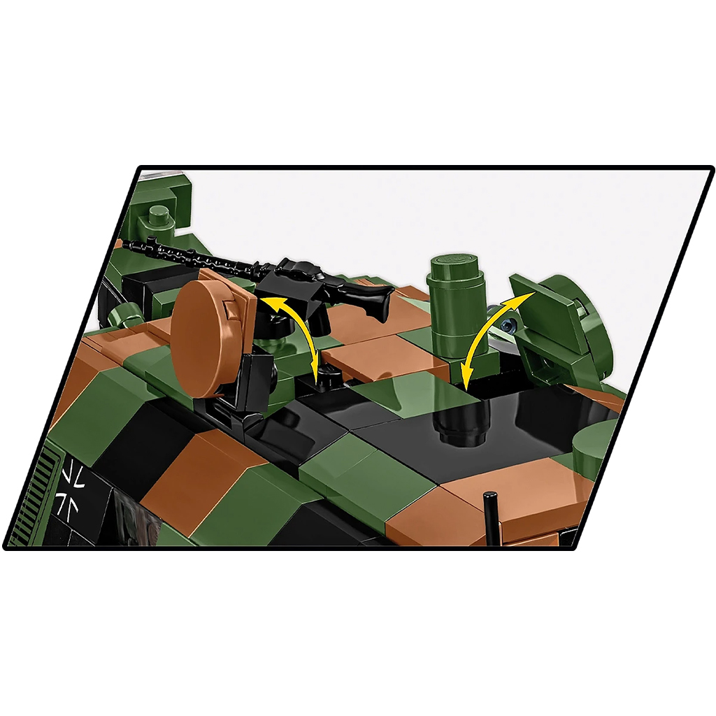 COBI: Armed Forces Panzerhaubitze 2000 építőjáték (2628) kép 5
