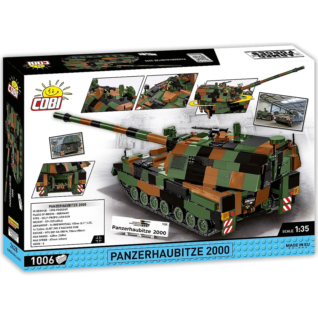 COBI: Armed Forces Panzerhaubitze 2000 építőjáték (2628) kép 8