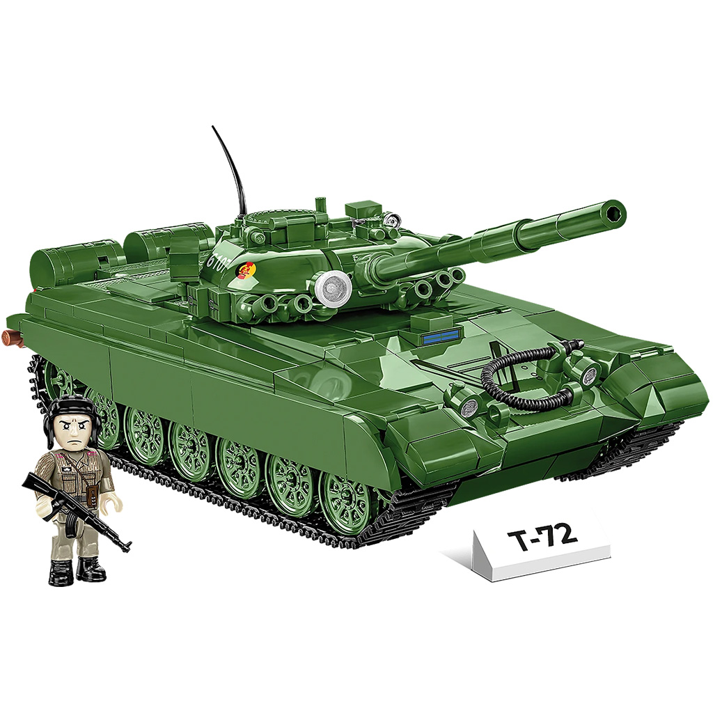 COBI: Armed Forces T-72 (East Germany/Soviet) harckocsi építőjáték (2625) kép 2