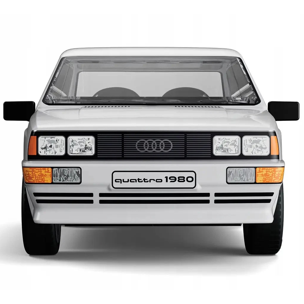 COBI: Audi Quattro 1980 fehér autó építőjáték (24665) kép 2