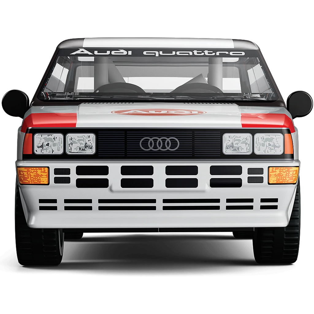 COBI: Audi Quattro Group 4 autó építőjáték (24666) kép 4
