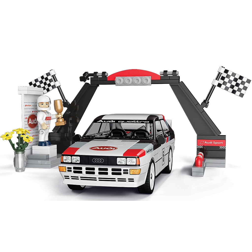 COBI: Audi Quattro Group 4 autó építőjáték (24666) kép 2